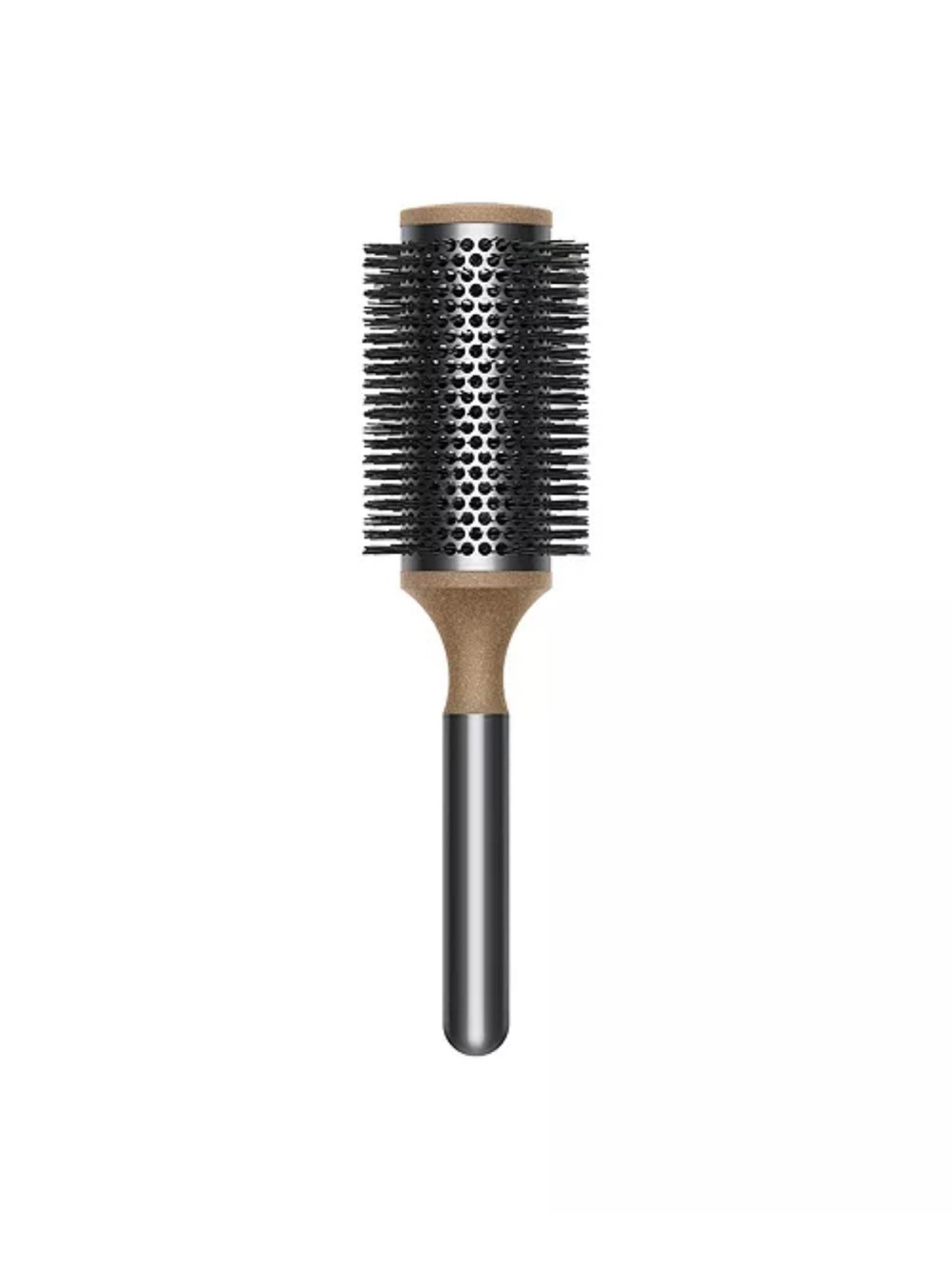 NWT Dyson Supersonic Round Vent Brush 35mm (1.4inch) - Silver Handle